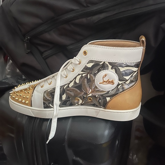 Authentic Christian Loubitin Mens Spike Sneaker
size EU 45/US 12 worn 4x - Picture 4 of 5